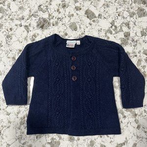 Jojo Maman Bebe navy cardigan 2-3Y